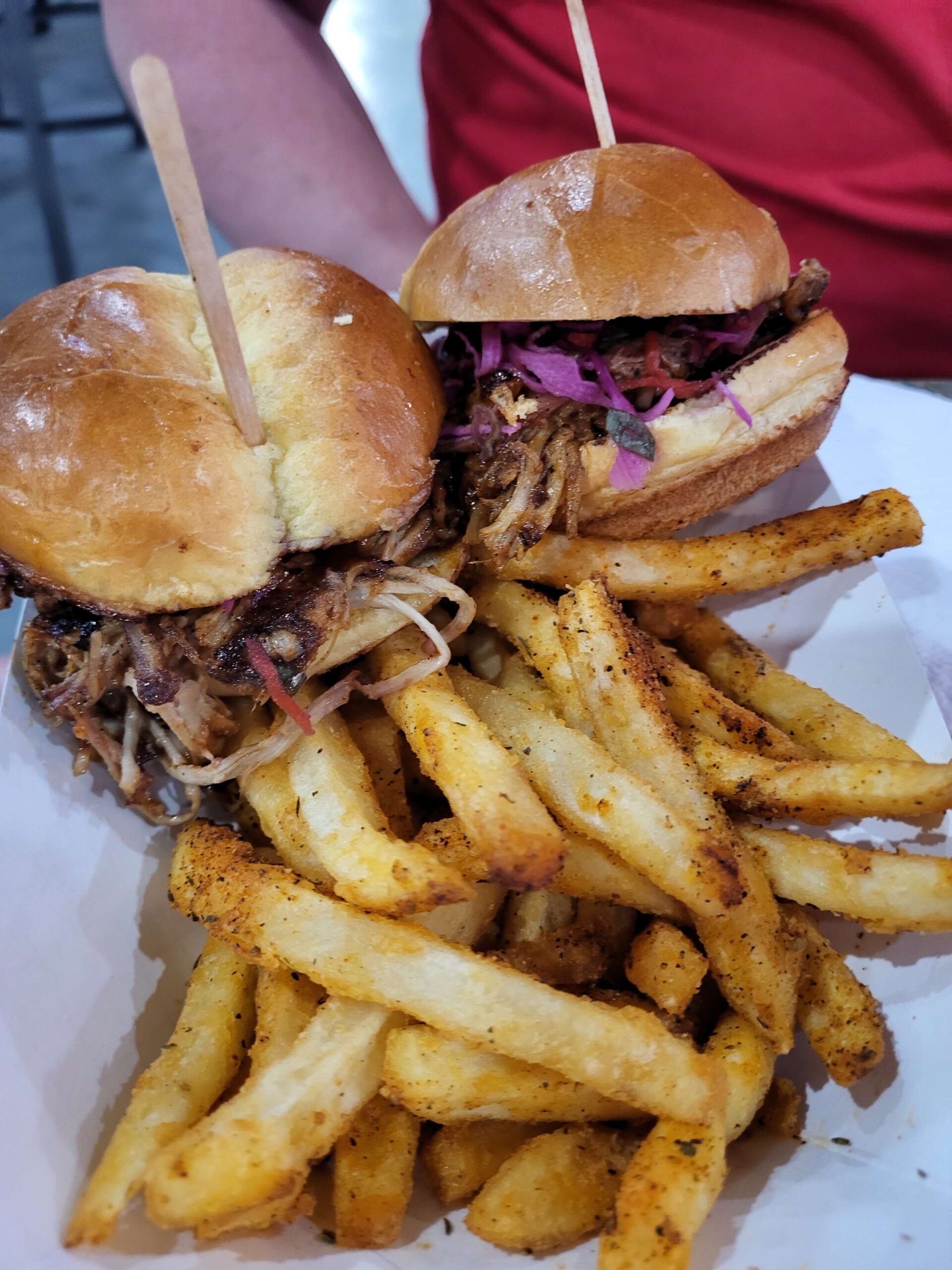 Food from an Early Tour Stop